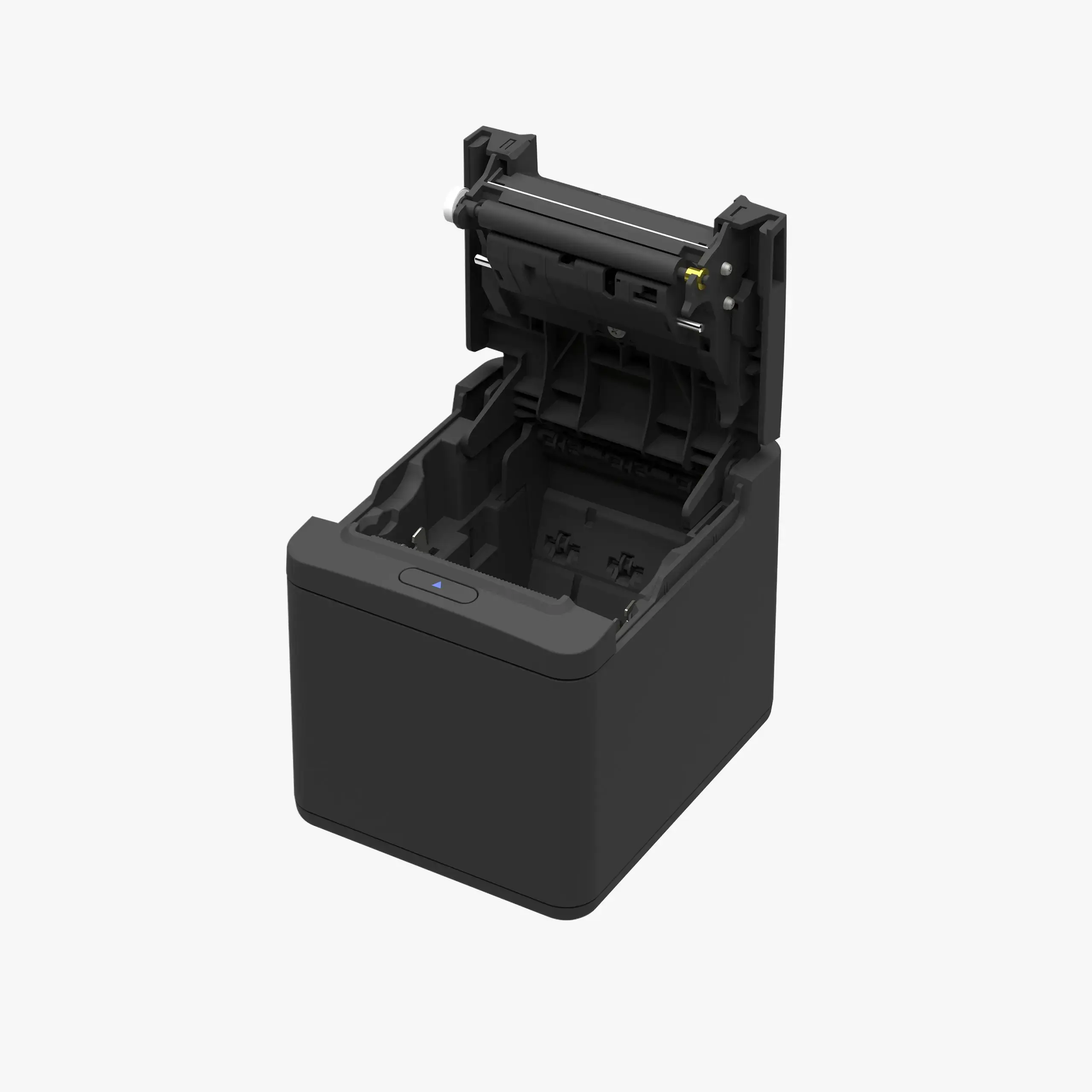 Toshiba HSP100 Thermodirekt Bondrucker in Schwarz | offenes Rollenfach