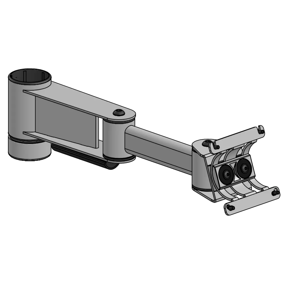 300mm Winkelarm mit VESA 75 Halterung von SpacePole