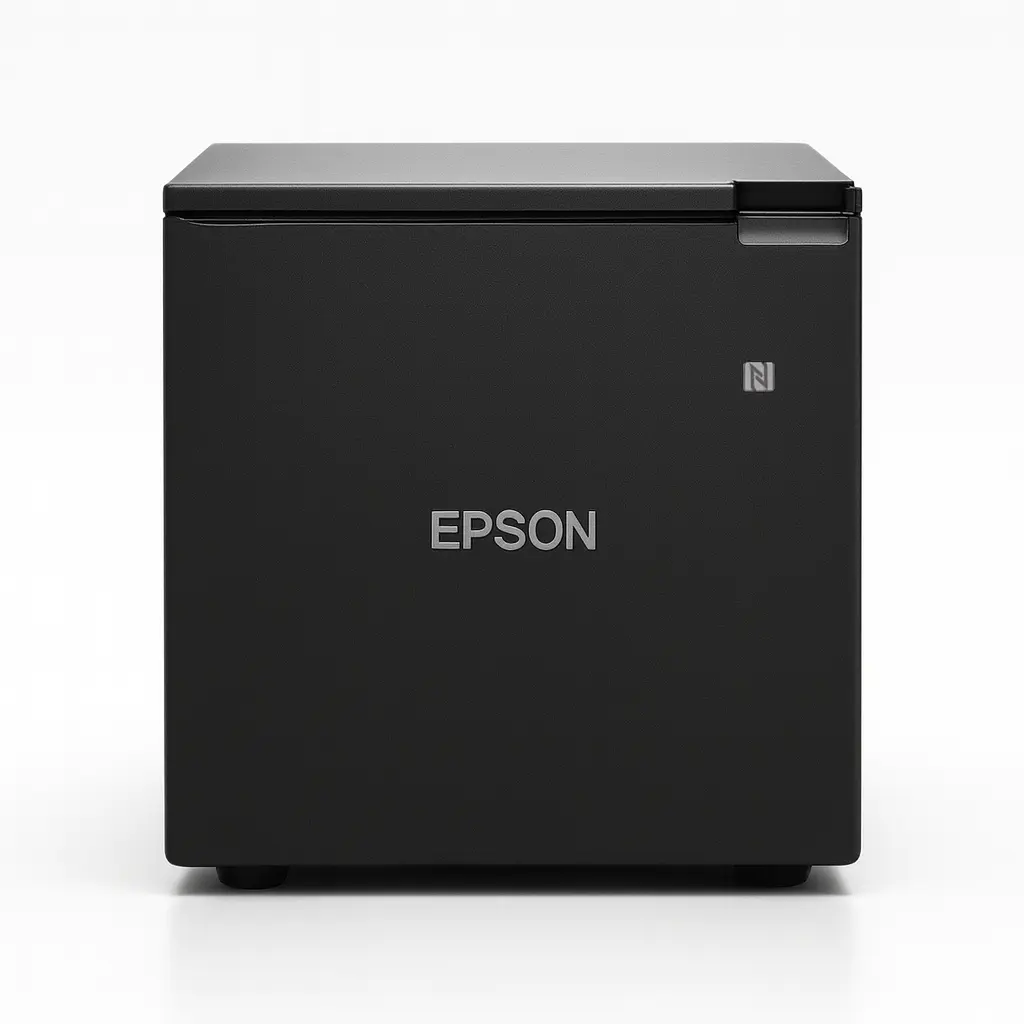 Epson TM-T30III in Schwarz, mit KI schärfer gestellt