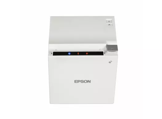 Epson Bondrucker mit Ethernet & USB Anschlüssen in Weiß von Vorne-oben