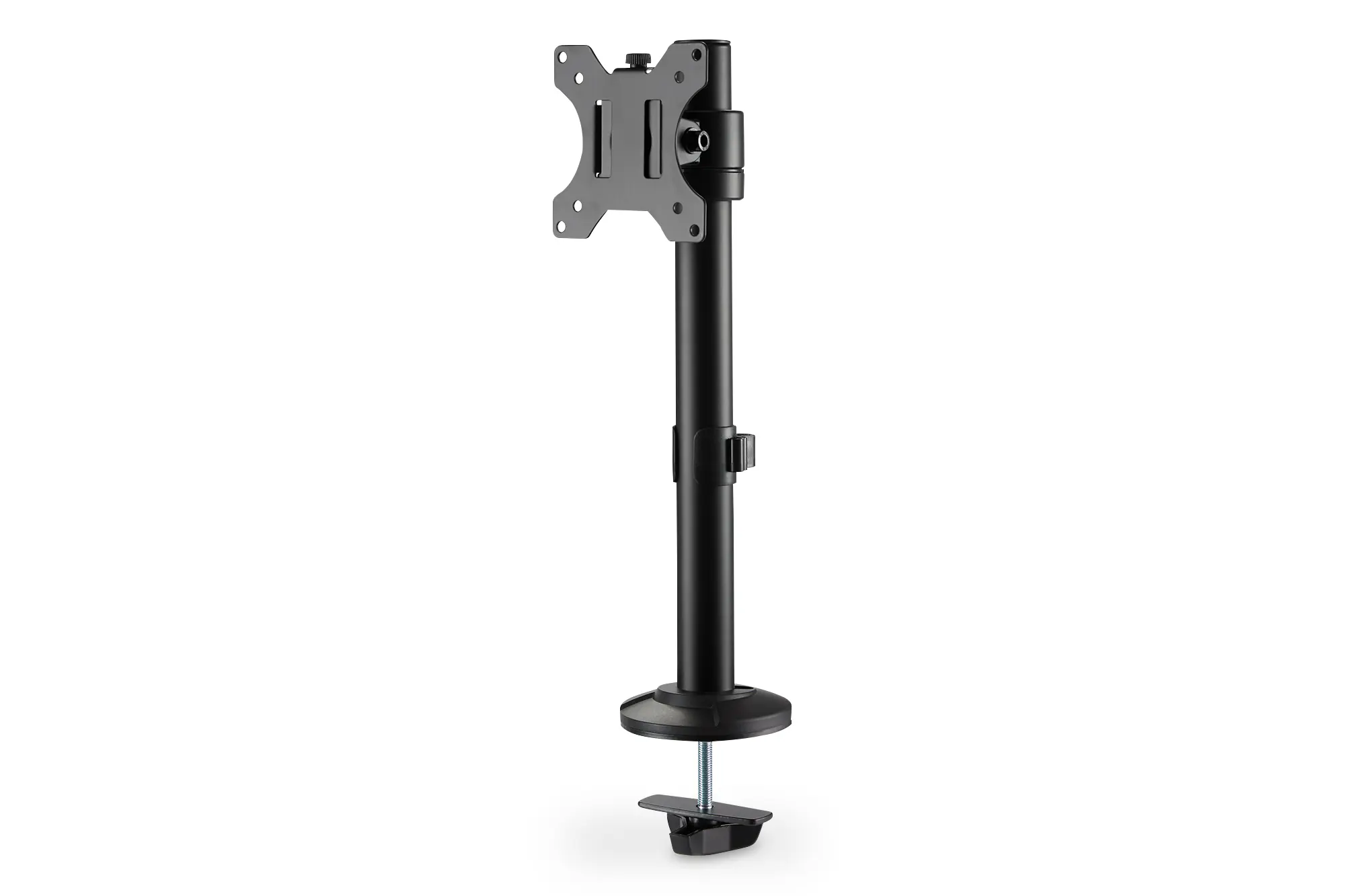 Monitorhalterung mit Klemmmontage, VESA 75 & 100, 400mm hoch