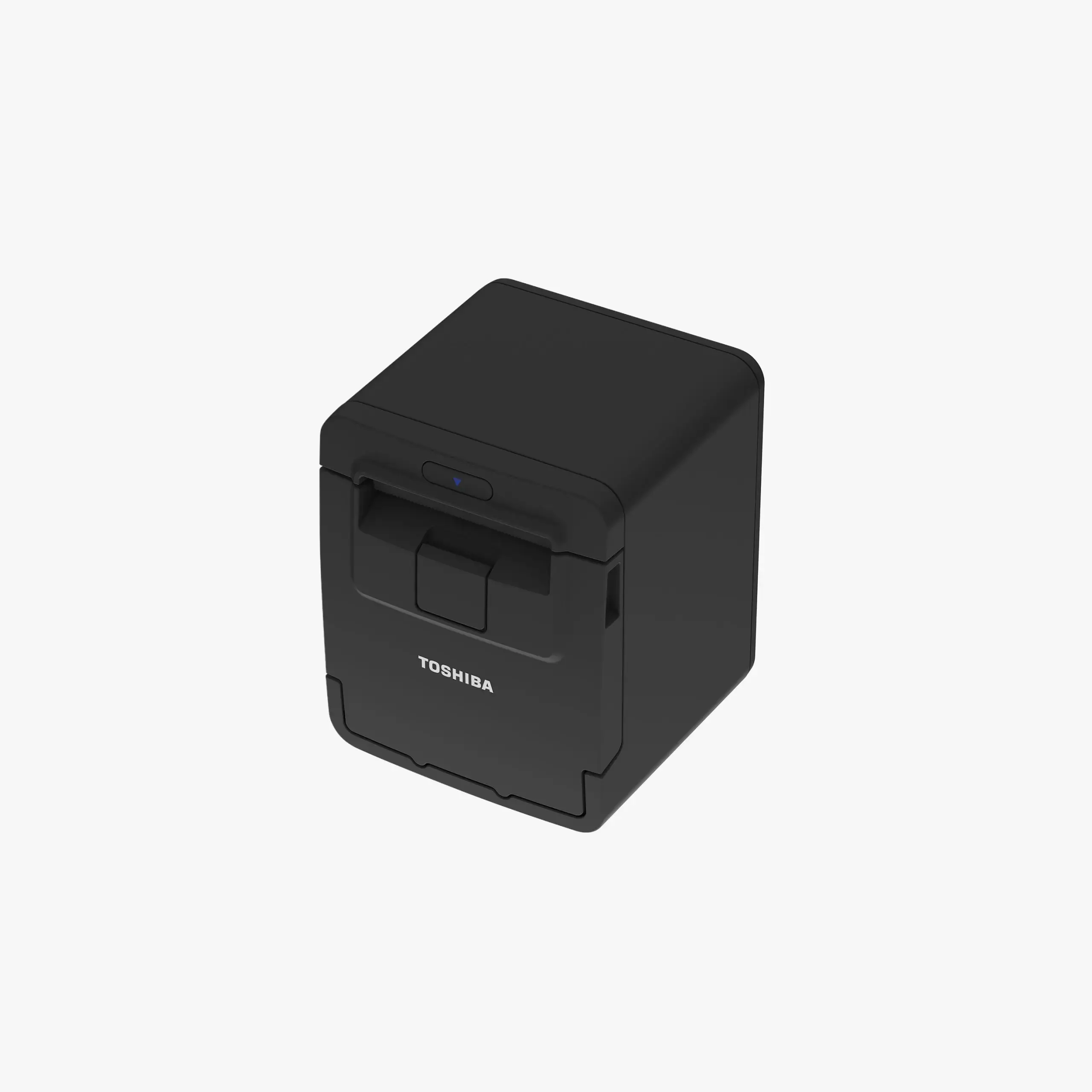 Toshiba HSP100 Thermodirekt Bondrucker in Schwarz | Frontansicht