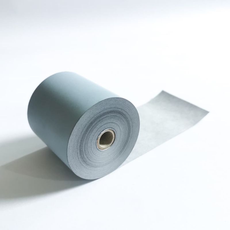 50 Stk. Blue4est® Öko Thermorollen | 80x50x12 mm 58mm | Länge: 50 m | blaue Thermopapier Kassenrollen für alle Kassensysteme Bonrollen Drucker | HUTNER